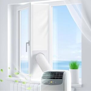 NEW Air Conditioner Window Seal Portable‎ AC Unit Vent Kit 118 Inch